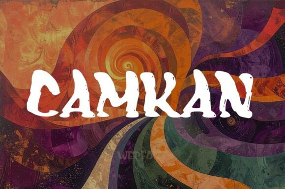 Camkan: A Vibrant Display Font for Digital Brand Expression