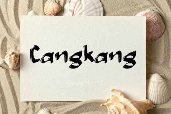 Cangkang: A Display Font That Makes Your Brand Feel Human