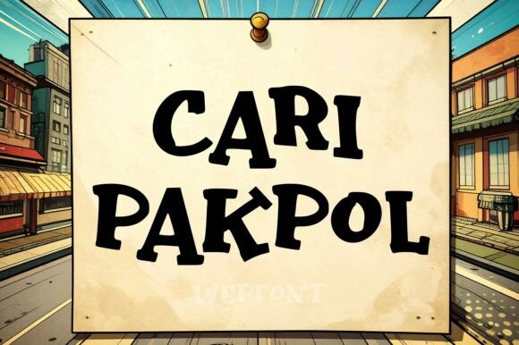 Cari Pakpol: A Display Font That Gives Your Brand Instant Gravitas