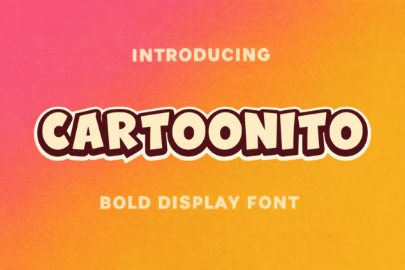 Cartoonito: A Display Font That Makes Your Campaigns Instantly Recognizable