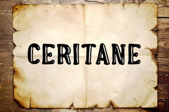 Ceritane: A Display Font That Builds Brand Trust
