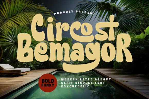 Circost Bemagor: A Bold Display Font for Memorable Branding