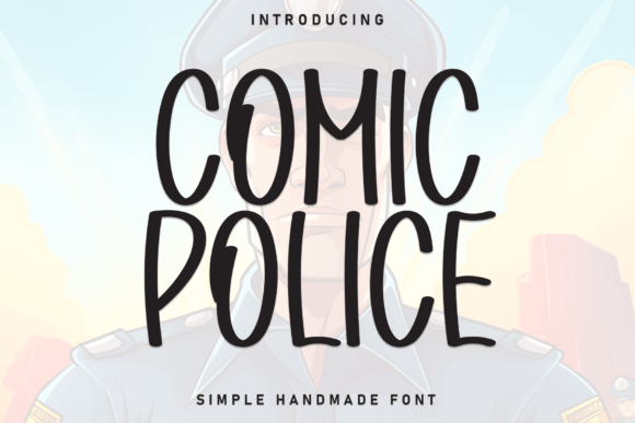 Comic Police: A Display Font That Commands Attention