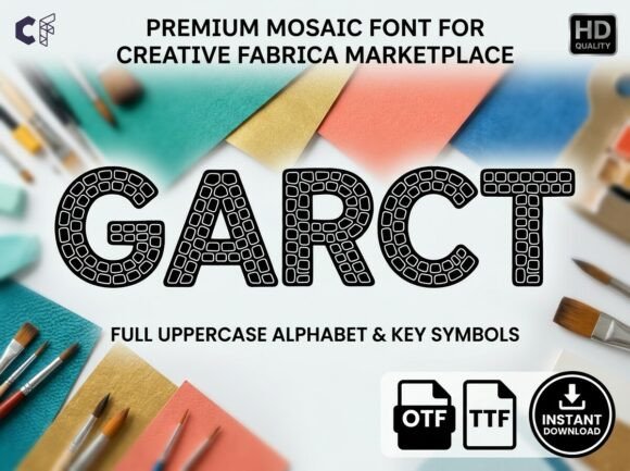 Garct: A Display Font That Makes Your Brand Instantly Memorable