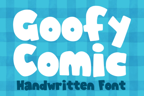Goofy Comic: A Playful Display Typeface for Joyful Digital Brands