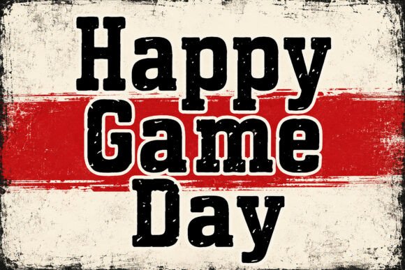 Happy Game Day: A Vintage Sports Font for Stronger Branding