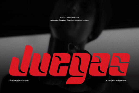 Juegas: A Bold Display Typeface That Commands Attention