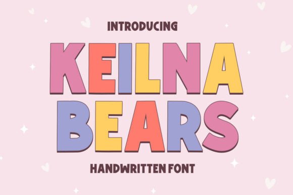 Keilna Bears: A Display Font That Feels Like a Smile