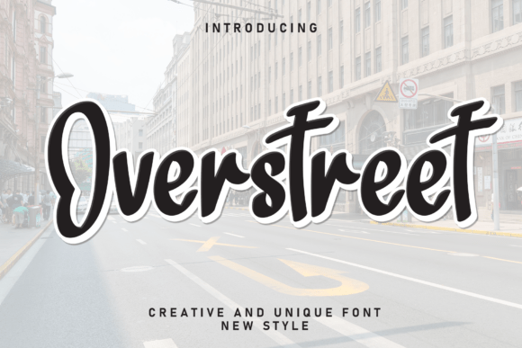 Overstreet: A Bold Display Font That Elevates Real Small Business Branding
