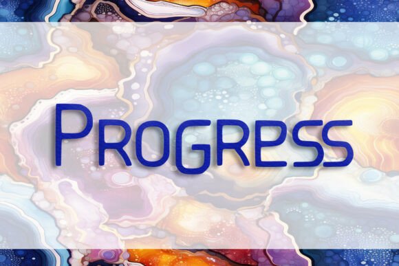 Progress: A Futuristic Display Font for Polished Branding