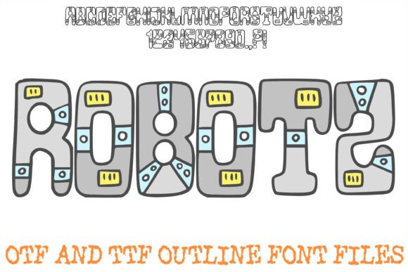 Robotz: A Retro-Futuristic Display Font for Scroll-Stopping Campaigns