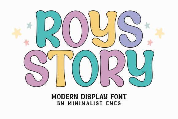 Roys Story: A Playful Display Font for Scroll-Stopping Marketing