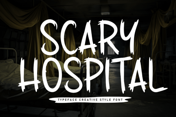 Scary Hospital: A Display Font That Commands Attention