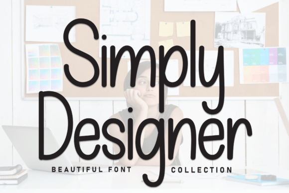 Simply Designer: A Display Font That Elevates Your Brand